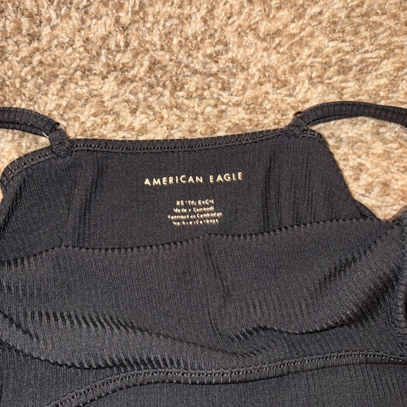 Black Ribbed Tank - Picture 3 of 3